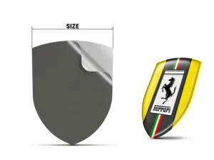 Ferrari Autoemblem Hochwertig Professionell Drift Anpassbar